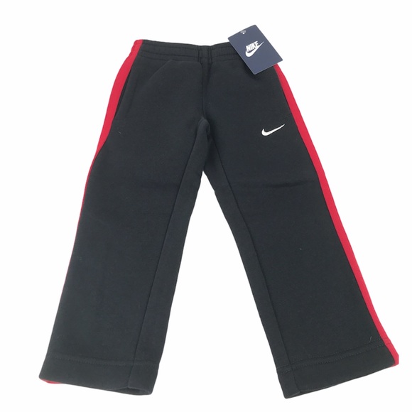 Nike Sweatpants, Black, Red, 2T - Picture 6 of 6